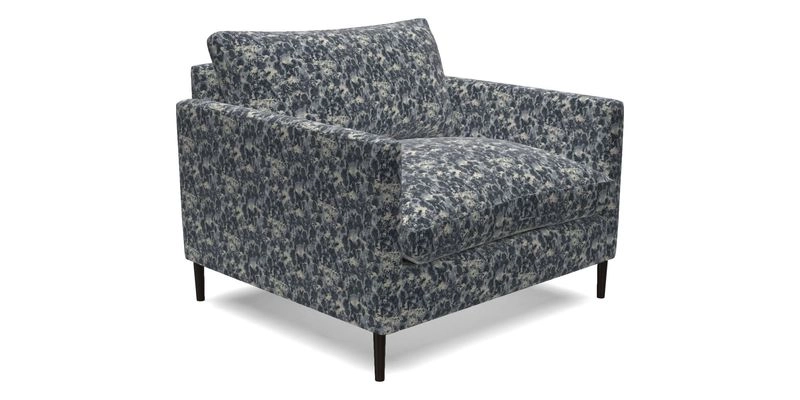 Heyshott Snuggler in Two Tone Plain Biscuit. Loose cover option available
