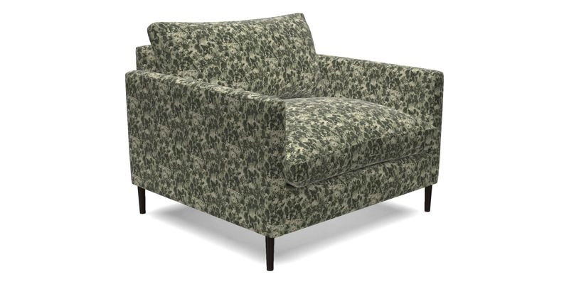 Heyshott Snuggler in Two Tone Plain Biscuit. Loose cover option available
