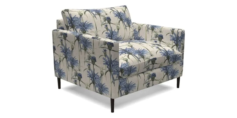 Heyshott Snuggler in Two Tone Plain Biscuit. Loose cover option available