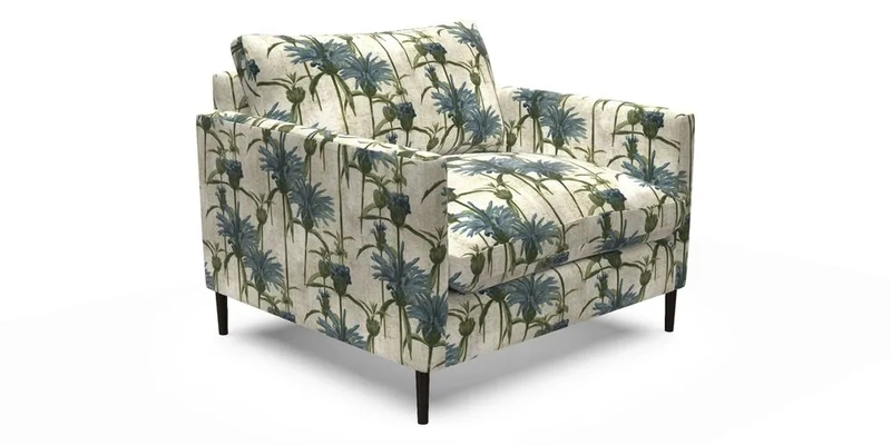 Heyshott Snuggler in Two Tone Plain Biscuit. Loose cover option available