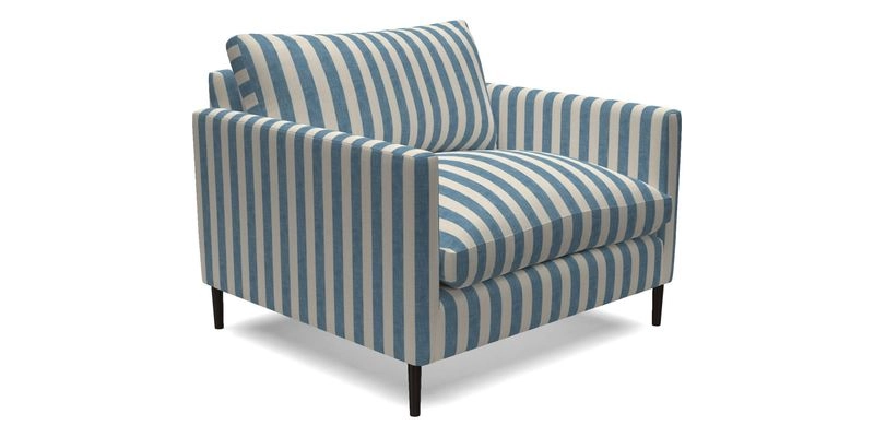 Heyshott Snuggler in Two Tone Plain Biscuit. Loose cover option available