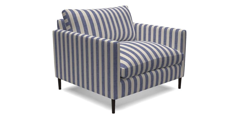 Heyshott Snuggler in Two Tone Plain Biscuit. Loose cover option available