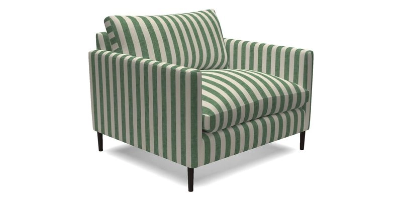 Heyshott Snuggler in Two Tone Plain Biscuit. Loose cover option available