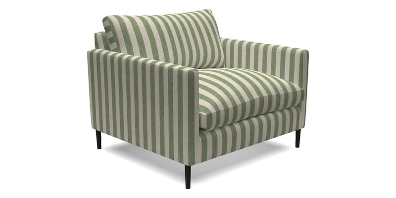 Heyshott Snuggler in Two Tone Plain Biscuit. Loose cover option available