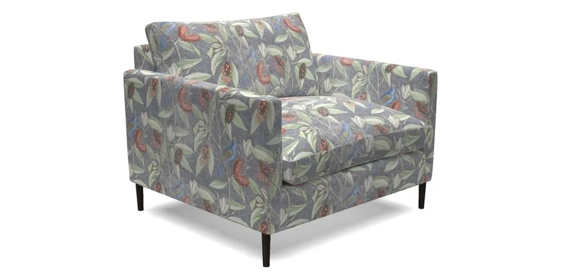 Heyshott Snuggler in Two Tone Plain Biscuit. Loose cover option available