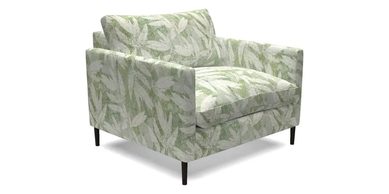 Heyshott Snuggler in Two Tone Plain Biscuit. Loose cover option available