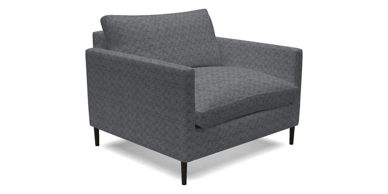 Heyshott Snuggler in Two Tone Plain Biscuit. Loose cover option available