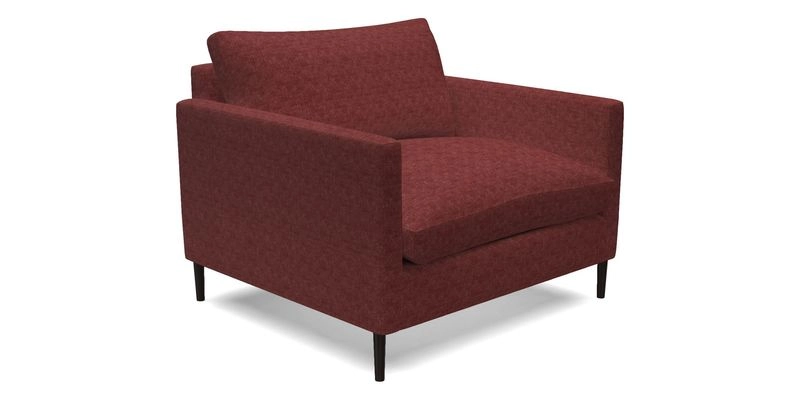 Heyshott Snuggler in Two Tone Plain Biscuit. Loose cover option available