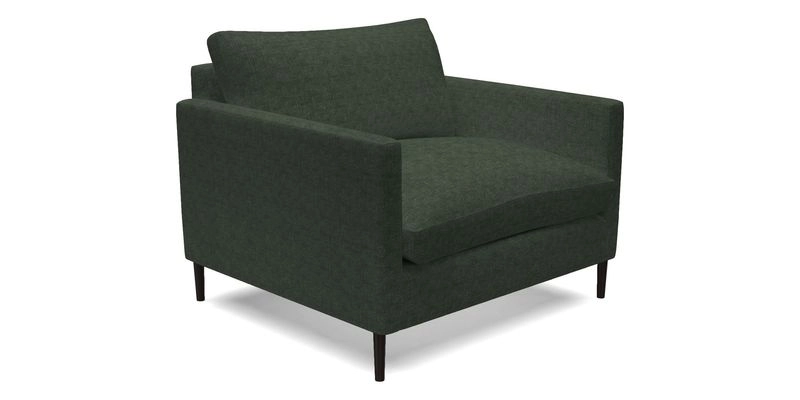 Heyshott Snuggler in Two Tone Plain Biscuit. Loose cover option available