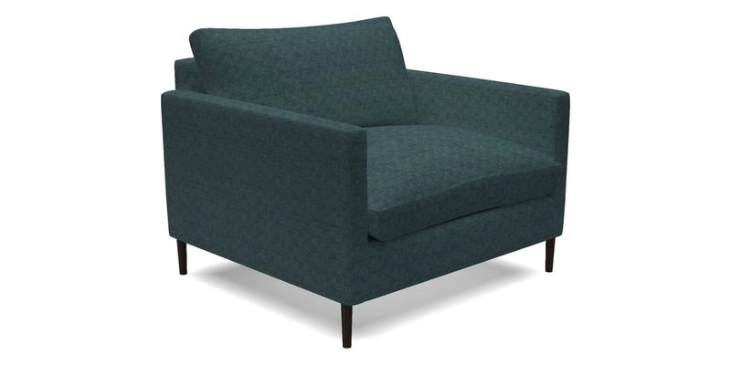 Heyshott Snuggler in Two Tone Plain Biscuit. Loose cover option available