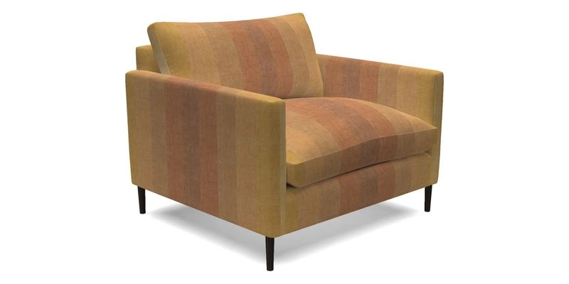 Heyshott Snuggler in Two Tone Plain Biscuit. Loose cover option available