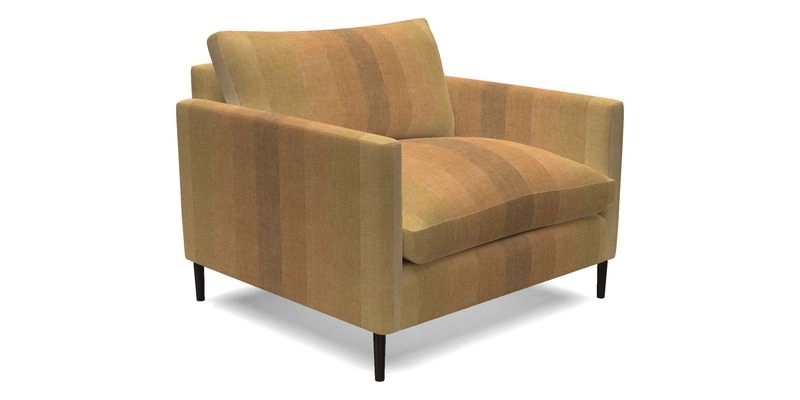 Heyshott Snuggler in Two Tone Plain Biscuit. Loose cover option available