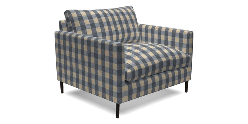 Heyshott Snuggler in Two Tone Plain Biscuit. Loose cover option available