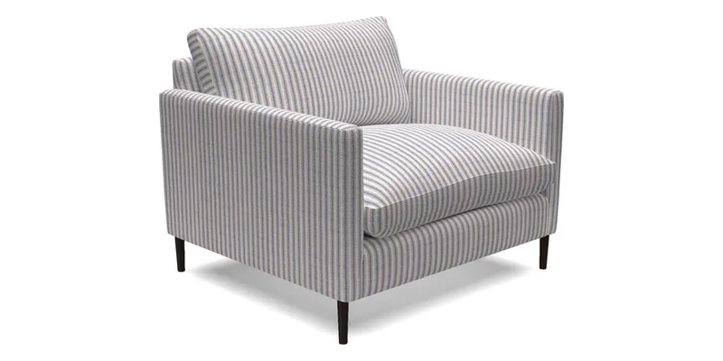 Heyshott Snuggler in Two Tone Plain Biscuit. Loose cover option available