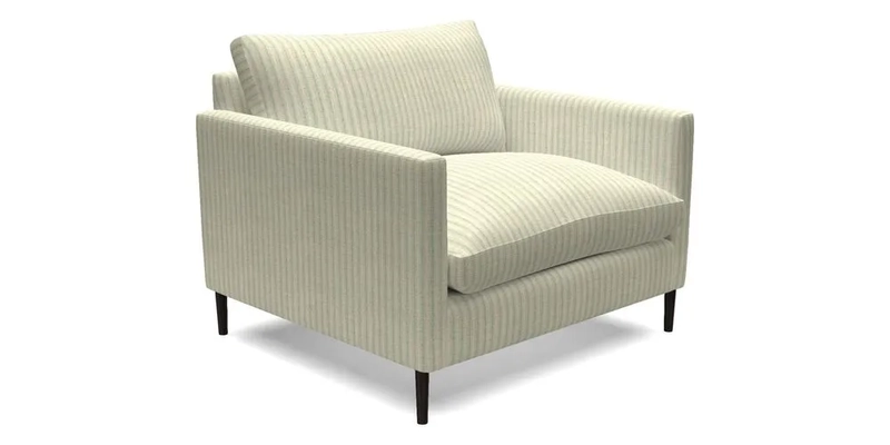 Heyshott Snuggler in Two Tone Plain Biscuit. Loose cover option available