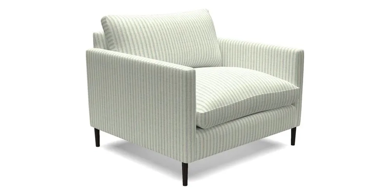 Heyshott Snuggler in Two Tone Plain Biscuit. Loose cover option available