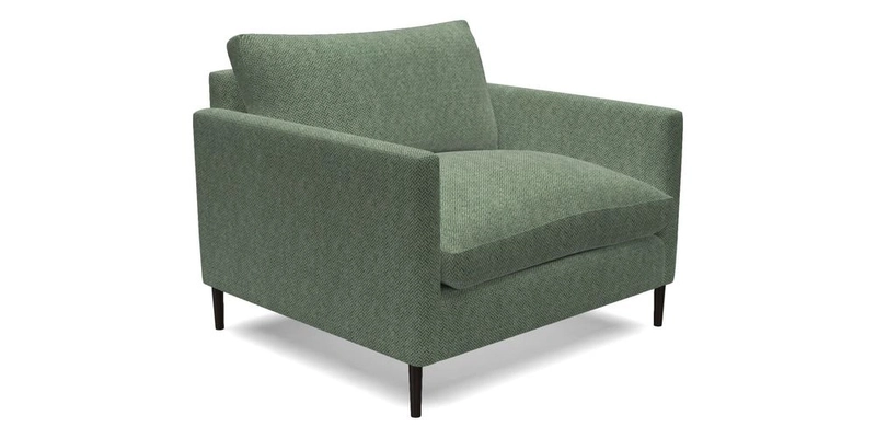 Heyshott Snuggler in Two Tone Plain Biscuit. Loose cover option available