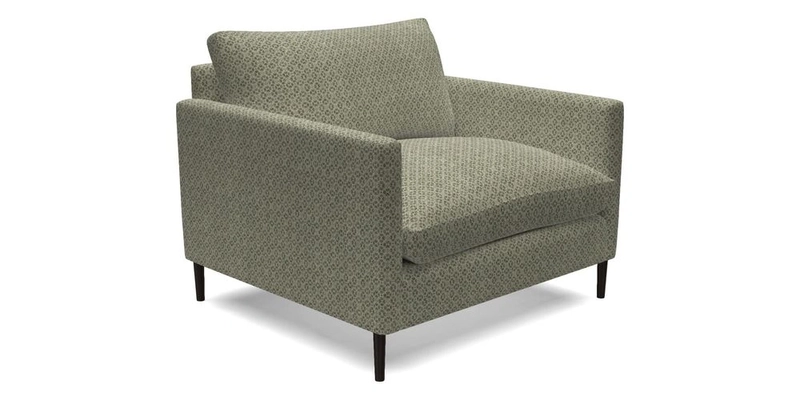 Heyshott Snuggler in Two Tone Plain Biscuit. Loose cover option available