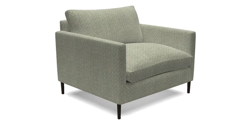 Heyshott Snuggler in Two Tone Plain Biscuit. Loose cover option available