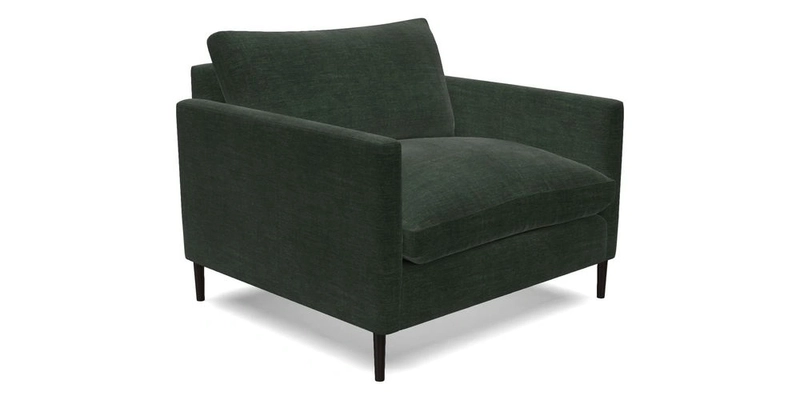 Heyshott Snuggler in Two Tone Plain Biscuit. Loose cover option available