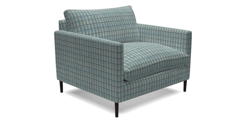 Heyshott Snuggler in Two Tone Plain Biscuit. Loose cover option available