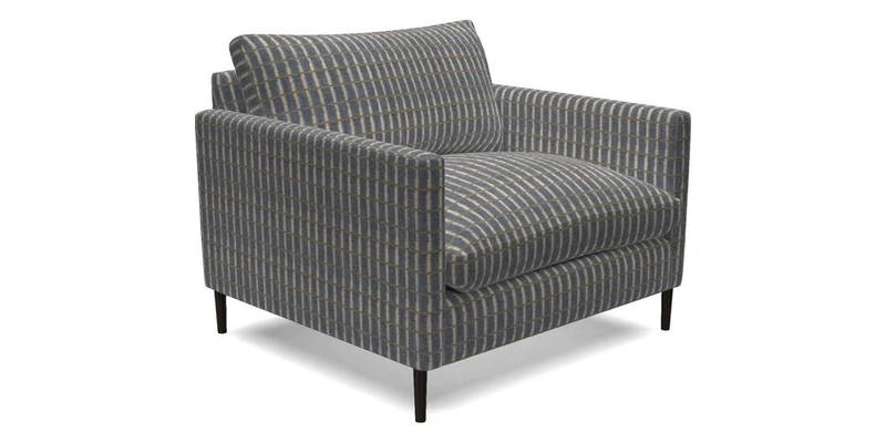 Heyshott Snuggler in Two Tone Plain Biscuit. Loose cover option available