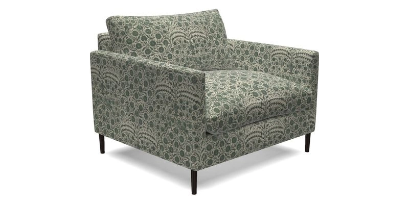 Heyshott Snuggler in Two Tone Plain Biscuit. Loose cover option available