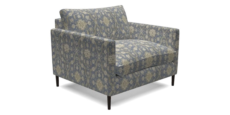 Heyshott Snuggler in Two Tone Plain Biscuit. Loose cover option available