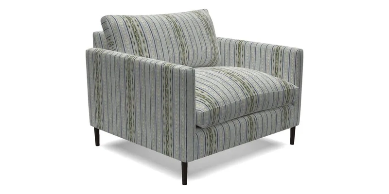 Heyshott Snuggler in Two Tone Plain Biscuit. Loose cover option available