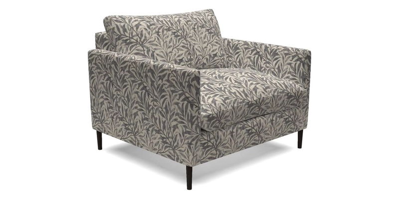 Heyshott Snuggler in Two Tone Plain Biscuit. Loose cover option available