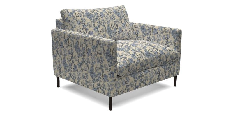 Heyshott Snuggler in Two Tone Plain Biscuit. Loose cover option available