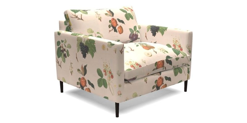 Heyshott Snuggler in Two Tone Plain Biscuit. Loose cover option available