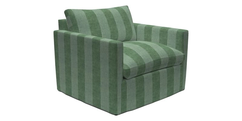 Heyshott Snuggler in Two Tone Plain Biscuit. Loose cover option available