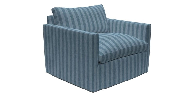 Heyshott Snuggler in Two Tone Plain Biscuit. Loose cover option available