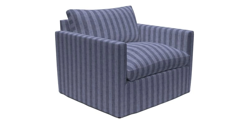 Heyshott Snuggler in Two Tone Plain Biscuit. Loose cover option available