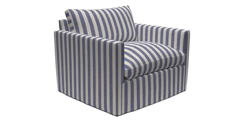 Heyshott Snuggler in Two Tone Plain Biscuit. Loose cover option available