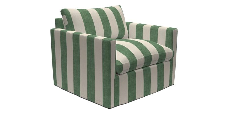 Heyshott Snuggler in Two Tone Plain Biscuit. Loose cover option available