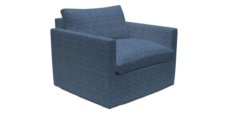 Heyshott Snuggler in Two Tone Plain Biscuit. Loose cover option available