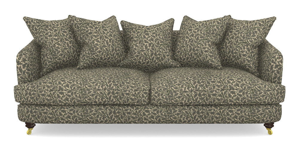 Product photograph of Helmsley 4-seater In V A Drawn From Nature Collection - Oak Tree - Dark Green from Sofas and Stuff Limited