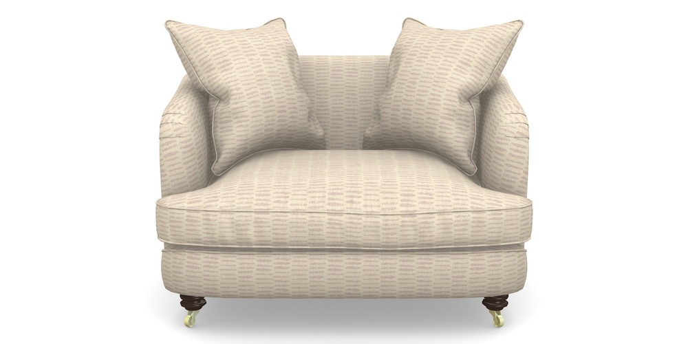 Product photograph of Helmsley Snuggler In Cloth 18 - Daub - Rose from Sofas and Stuff Limited