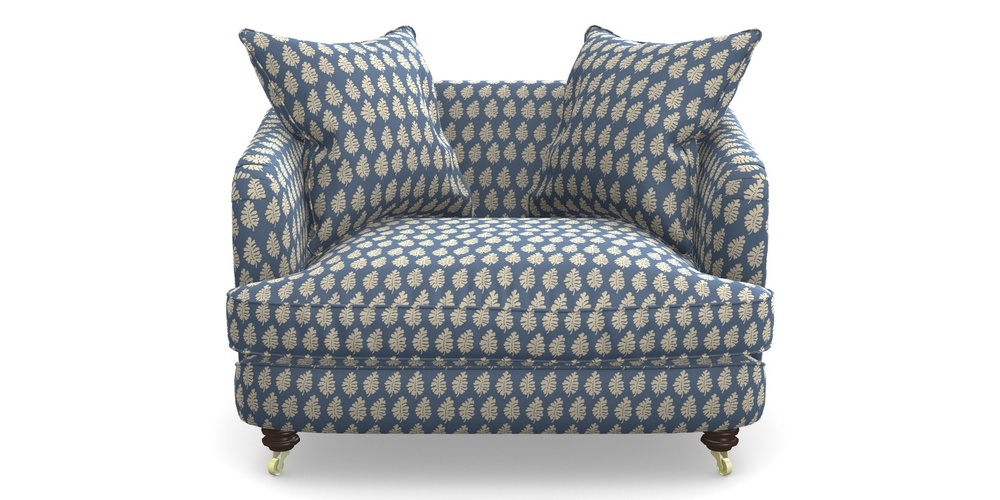 Product photograph of Helmsley Snuggler In Cloth 21 - Oak Leaf - Bilberry from Sofas and Stuff Limited