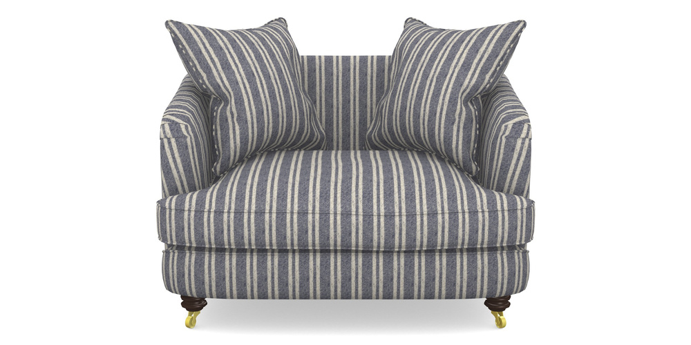 Product photograph of Helmsley Snuggler In Cloth 22 - Barcode - Deep Water from Sofas and Stuff Limited