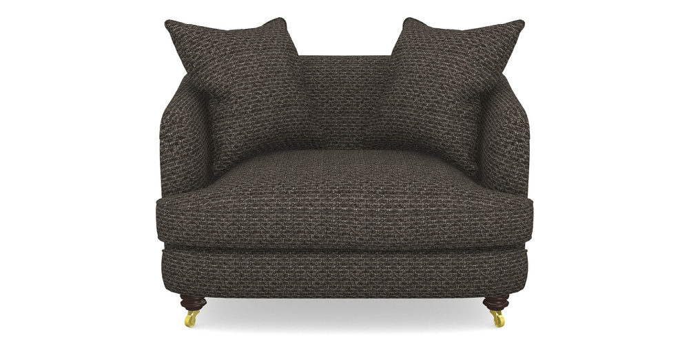 Product photograph of Helmsley Snuggler In Cloth 20 - Design 3 - Chestnut Weave from Sofas and Stuff Limited