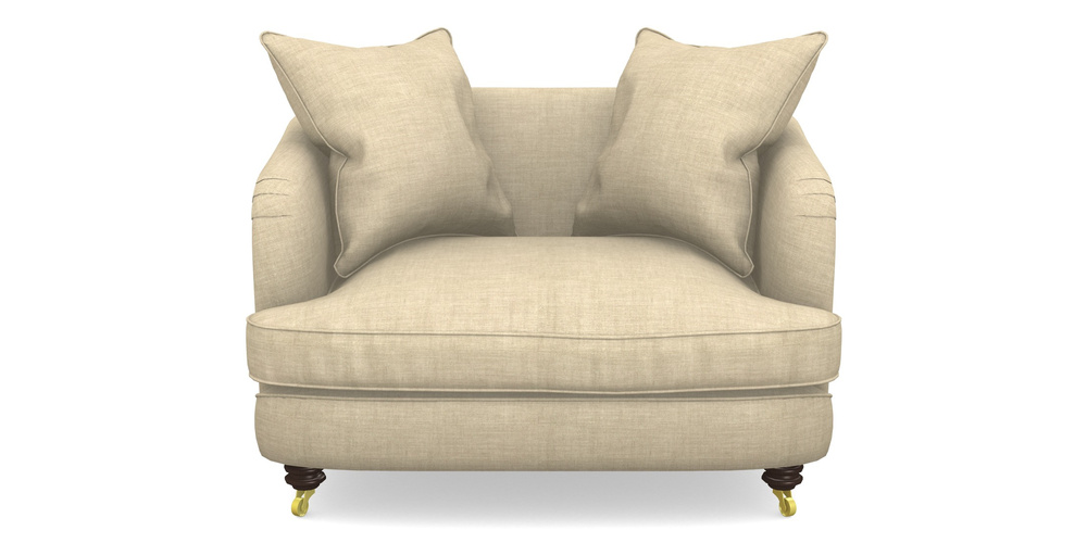 Product photograph of Helmsley Snuggler In Posh Linen - Oatmeal from Sofas and Stuff Limited