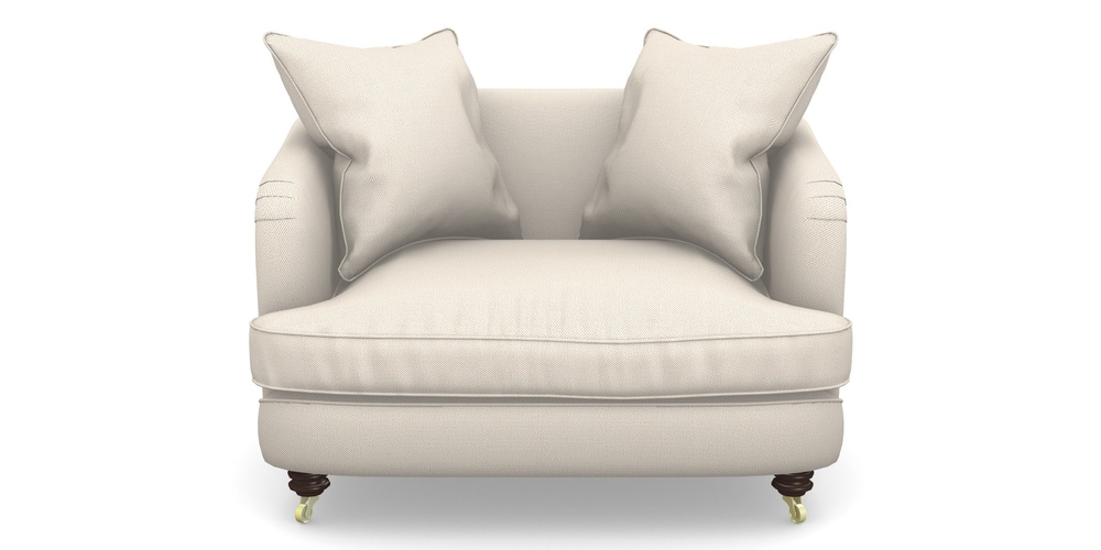 Product photograph of Helmsley Snuggler In Two Tone Plain - Calico from Sofas and Stuff Limited