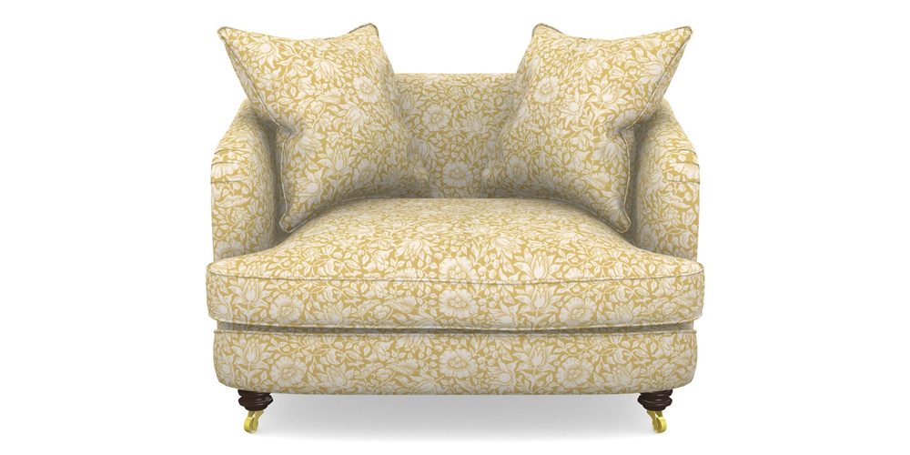 Product photograph of Helmsley Snuggler In William Morris Collection - Mallow - Weld from Sofas and Stuff Limited