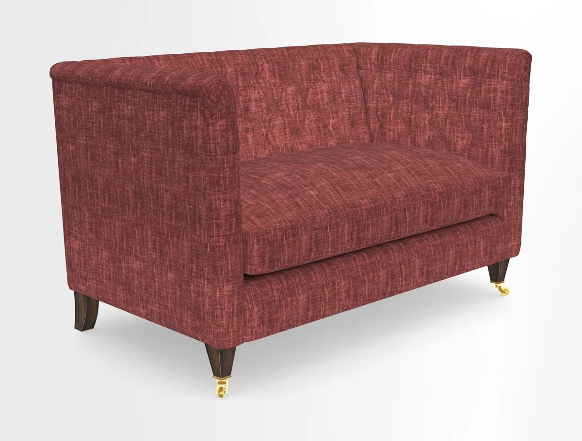 Holt 2 Seater Sofa in Cloth 22 Grand Teton Jade Seat in Cloth 22 Cedar Breaks Jade