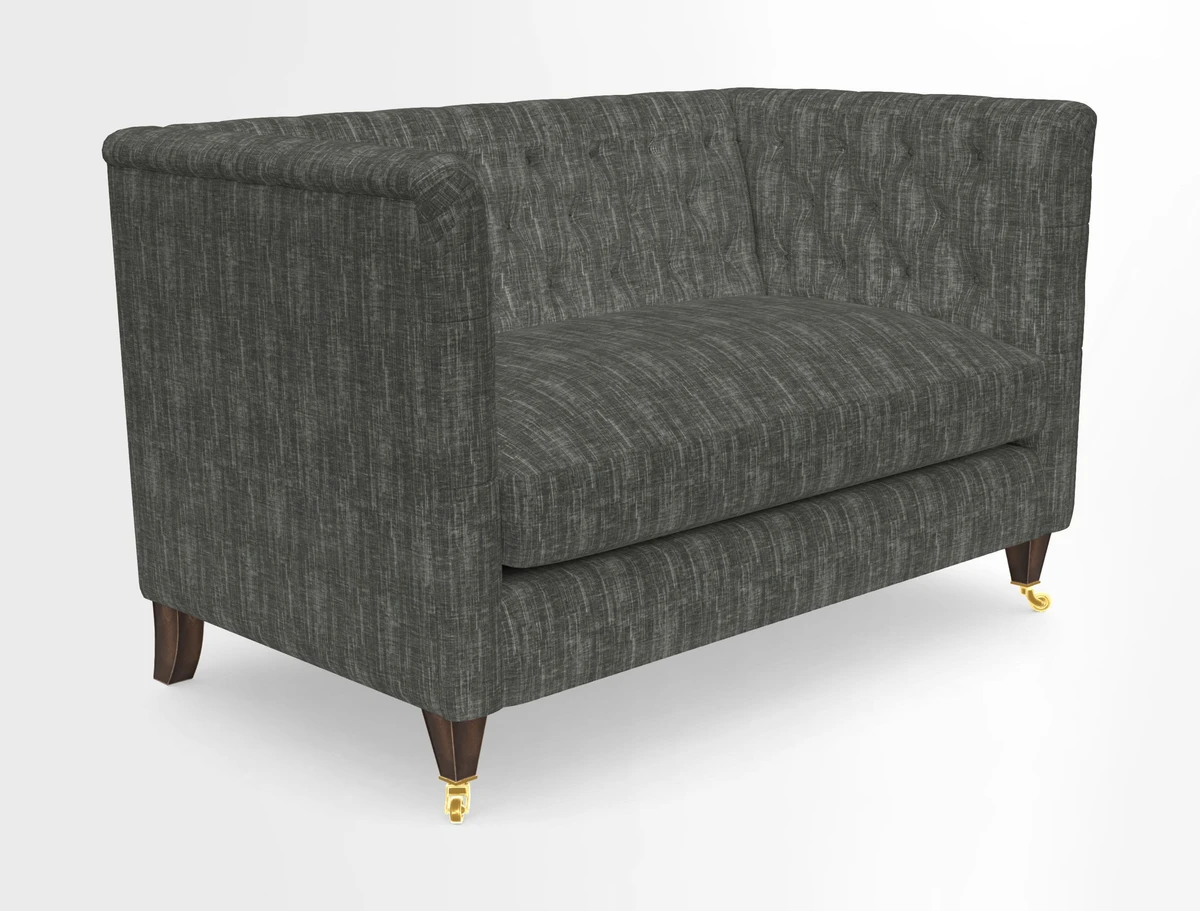 Holt 2 Seater Sofa in Cloth 22 Grand Teton Jade Seat in Cloth 22 Cedar Breaks Jade