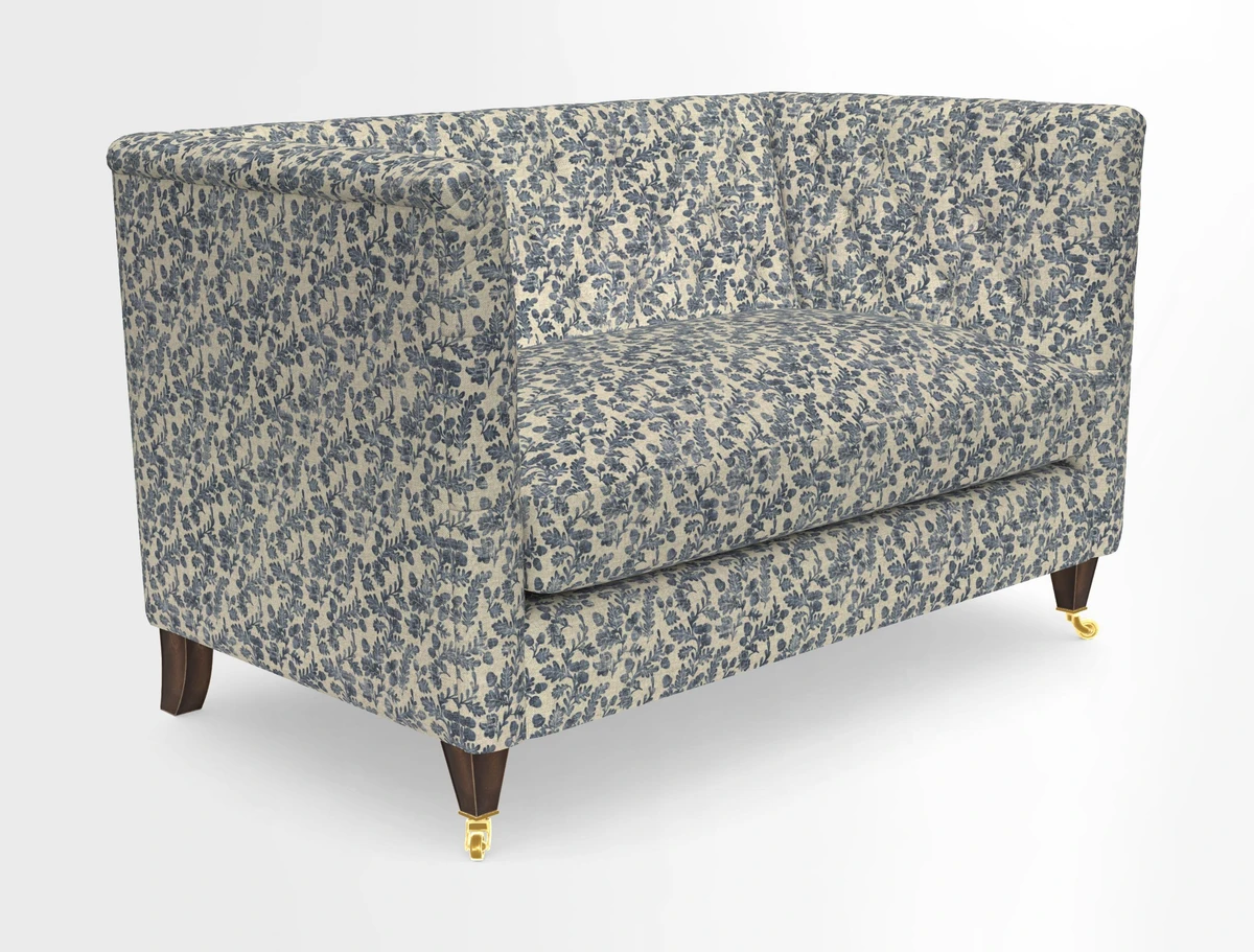 Holt 2 Seater Sofa in Cloth 22 Grand Teton Jade Seat in Cloth 22 Cedar Breaks Jade