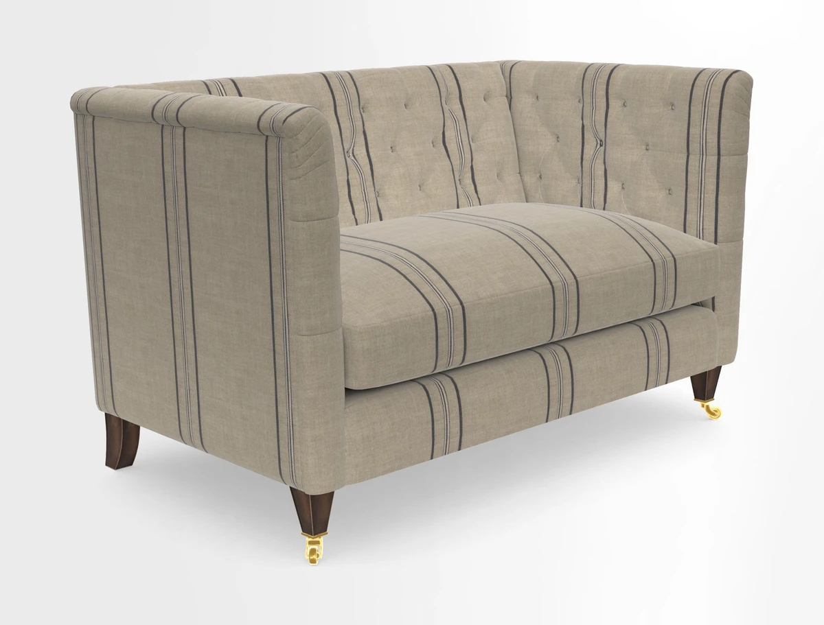 Holt 2 Seater Sofa in Cloth 22 Grand Teton Jade Seat in Cloth 22 Cedar Breaks Jade
